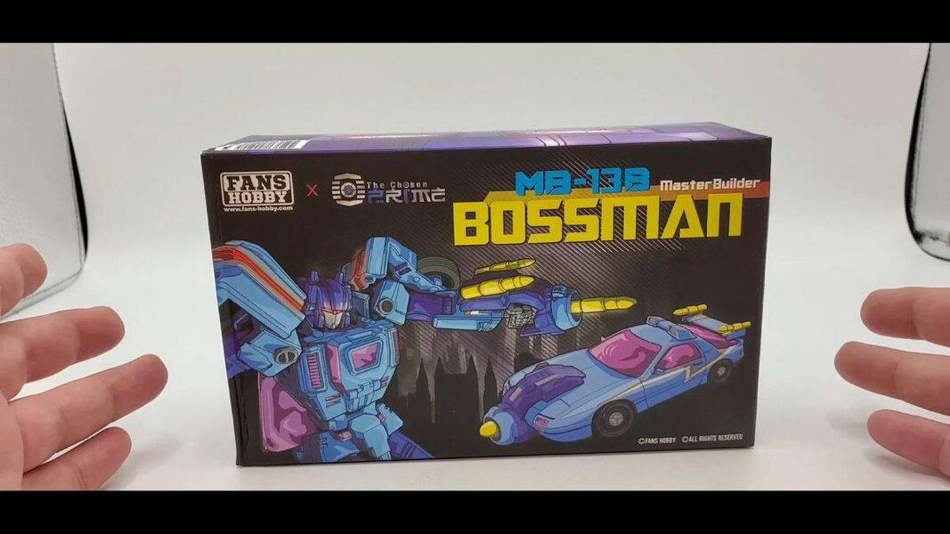 Fanshobby Mb 13b Bossman TFcon 2023 Los Angeles Exclusive In Hand Image  (1 of 16)